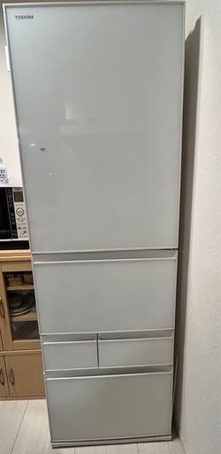 Amazon | 東芝 冷蔵庫 幅60.0㎝ 411L 左開き GR-V41GKL(WU