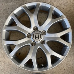 本日お取引の方値下げ致します。ホンダ オデッセイ RB3系 アブソルート 純正 アルミホイール 18インチ 7J +55 PCD114.3 5穴 ハブ系約64mmの画像