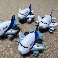 ANA 飛行機 模型 2種×2セット