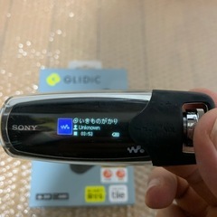 ワイヤレスイヤホンと訳ありNW-S706F ウォークマン ソニー ブラックワイヤレスイヤホンの画像