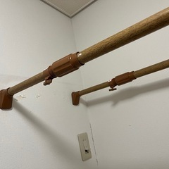 突っ張り棒、太め2本の画像