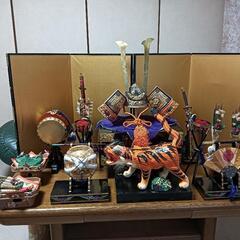 豪華五月人形セットの画像