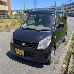 24年12月登録　パレット　黒　両側スライドプッシュスタート　車...