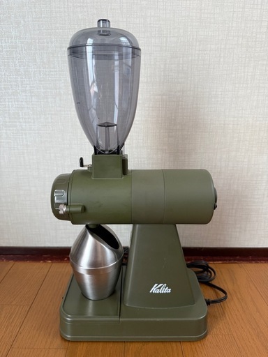 カリタ 電動コーヒーグラインダー NEXT G アーミィグリーン