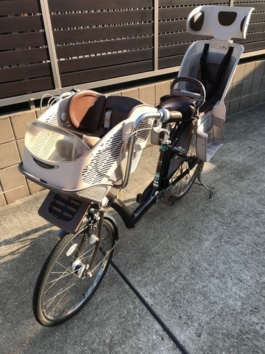 3人乗り自転車非電動ブリヂストンアンジェリーノ (キイロ) 高浜