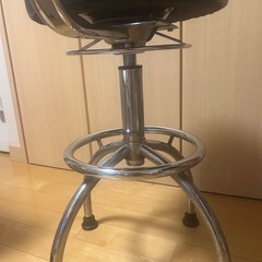 ハイスツール　ブラックの画像