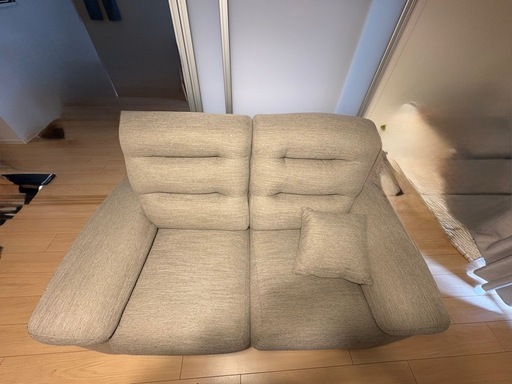 2人掛けソファ(ニトリ)