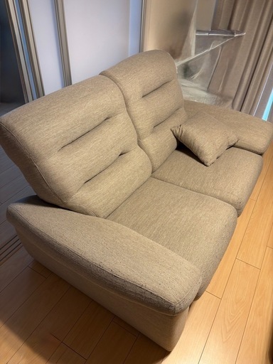 2人掛けソファ(ニトリ)