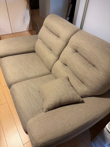 2人掛けソファ(ニトリ)