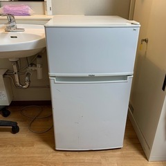 2ドア冷蔵庫