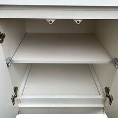 【決まりました】🔥激安🔥★松田家具 食器棚 600ステビア食器の画像