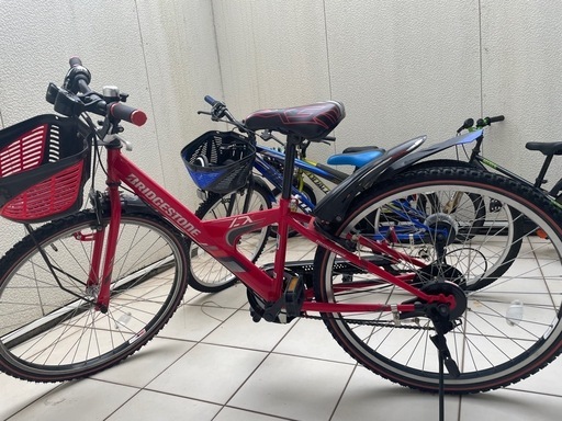 BRIDGESTONE小学高学年向け自転車。6段階