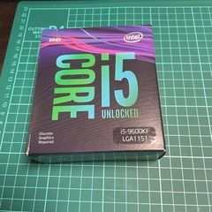 CPU intel corei5 9600k