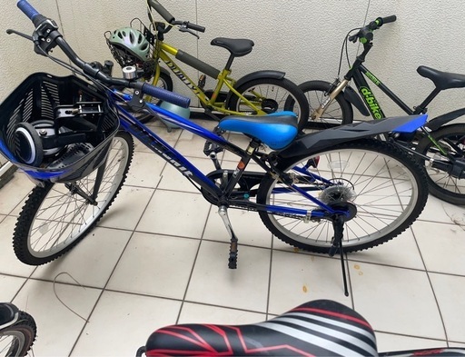 自転車。中学年向け。6段階切り替え