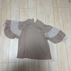 ATSURo TAYAMA ベージュ五分袖トップス
