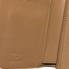 【新品・未使用　COACH コーチ 二つ折り財布】 の画像