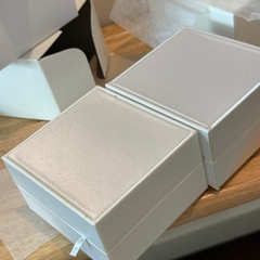 エンゲージリング 婚約指輪 ペア リング ジュエリーBOX の画像