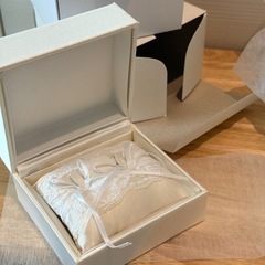 エンゲージリング 婚約指輪 ペア リング ジュエリーBOX の画像