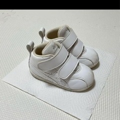 アシックス　子ども靴　13センチ　ホワイト