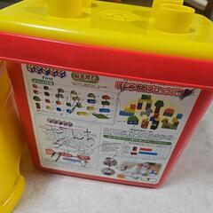 子供用踏み台　ブロックのおもちゃの画像