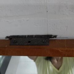 無料！姿見鏡　屏風型に出来る　木枠鏡✕2枚の画像