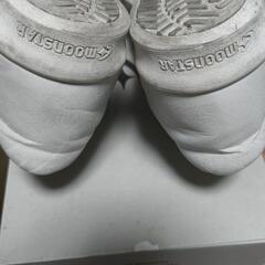 【白スリッポン】27cm／810s／KITCHE／MOONSTARの画像