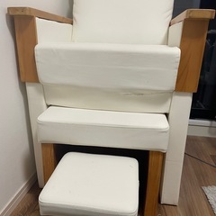 ⭐️処分前最終値下げ⭐️フットネイル用　チェア3点セットの画像