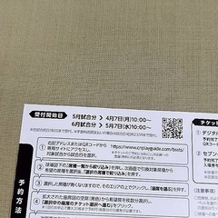 野球観戦　オリックス　チケット　4枚の画像