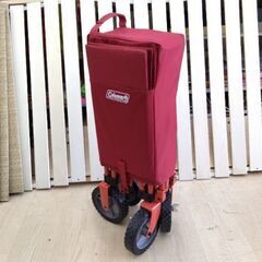 極上美品　本物　蓋付き　コールマン　アウトドアワゴン　ワゴン　レ...