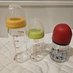 ピジョン　ガラス製哺乳瓶＋フルーツフィーダー