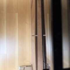 キッチンカウンター レンジ台 スライド収納付き 配線逃がし[幅120] LOWYAの画像