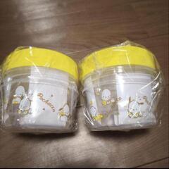 ポチャッコ　プラスチックケース　スクリュータイプ　4つセット