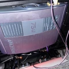 サブウーファーBOX「XCube Addzest Clarion」アンプ付きの画像