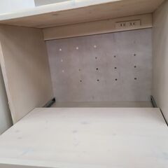J9363　レンジ台　収納棚　クリーニング済み【リユースのサカイ柏店】の画像