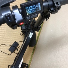 オレンジ電動アシスト自転車 スーパー73