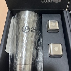 【受け渡し先決定】FROZEN CUBE フローズンキューブ ステンレス鋼 二重タンブラー&アイスキューブ2P 2セット　未使用品の画像