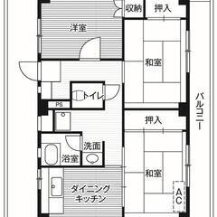 ◆敷金・礼金が無料！◆ビレッジハウス公郷6号棟 (403号…