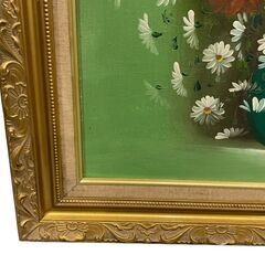 【決まりました】H.DOY作　油絵　絵画　油彩画　ヴィンテージ　アンティーク　レトロの画像
