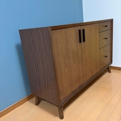 【超美品】ニトリ　サイドボード(NフィルンMBR)の画像