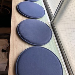 無印良品　座布団×4枚　クッションの画像