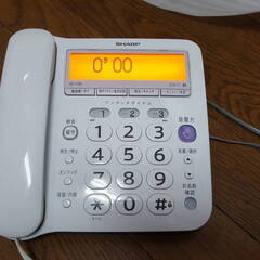 SHARP シャープ デジタルコードレス電話機 電話 JD-V36CL JD-KS28＋充電器 通電確認済みの画像