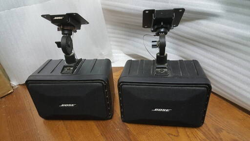 【驚きの値段で】 BOSE ボーズ スピーカー101MMブラックペア 音出し確認済み (No.4 スピーカー・ウーファー