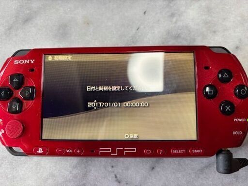難ありジャンク！PSP3000 バリューパック　UMDソフト付き