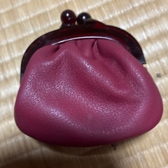 資生堂ノベルティグッズ　ミニがま口の画像