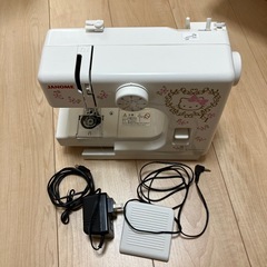 ジャノメミシン　キティの画像