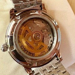 憧れのSEIKOスケルトン自動巻き プレサージュ(安心の日本製/保証書付)の画像