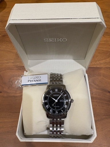 憧れのSEIKOスケルトン自動巻き プレサージュ(安心の日本製/保証書付)
