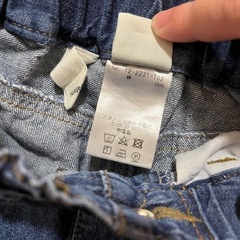 branshes デニムショートパンツ 100〜110の画像