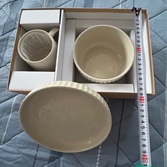 新品　未使用　食器　3点箱付きの画像