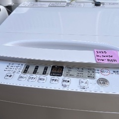【公式ショップ】 🟧洗濯機番号86 Hisense 2023年製 5.5kg 大阪府内全域配達無料 洗濯機